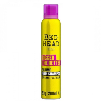 Tigi Bed Head Bigger the Better Dry Foam Shampoo 200 ml (9,45 /100ml)