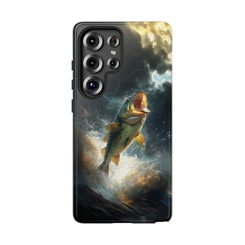 Big Mouth Bass Fish Thunderstorm River - Phone Case for iPhone, Galaxy, Pixel - 第 194/281 張圖片