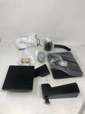 Delta Faucet Modern 14 Series Matte Black Shower Faucet,Tub and Shower Trim Kit