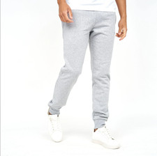 Crosshatch Men's Mayview Joggers Grey Marl Mens Teens Trousers Bottoms Gym
