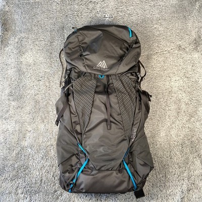 Gregory Focal 48 Liter Backpacking Hiking Backpack Men Size Large Ozone Black