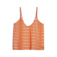 PUMA X Lemlem Flow Tank Top Womens Orange Casual Athletic 52501670