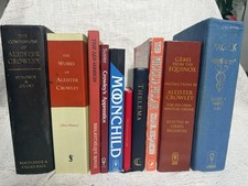 Aleister Crowley Thelema Occult Book Bundle x10 Magick Gems Holy