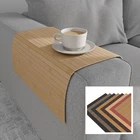 Bamboo armrest tray, sofa tray, flexible tray