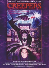 CREEPERS 1986 Poster Print 24x36" AKA Phenomenon Dario Argento Jennifer Connelly