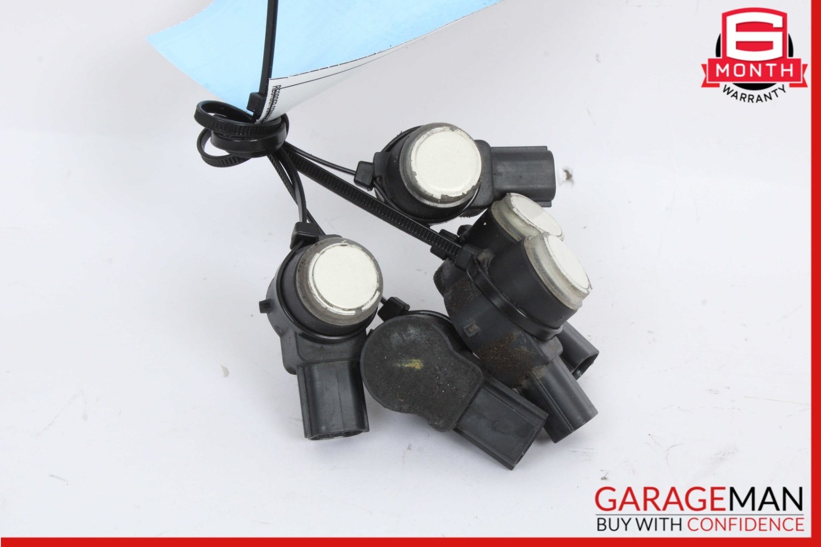 2014-2024 Maserati Ghibli III M157 Rear Parking Sensors Set of 5 53104272 OEM