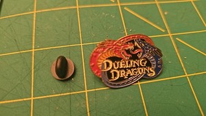 Dueling Dragons Collectible Trading Pin Retired Universal Studios  2002