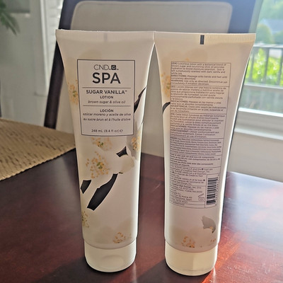 CND SPA Sugar Vanilla Lotion, Brown Sugar & Olive Oil, 248 mL (8.4 fl oz)
