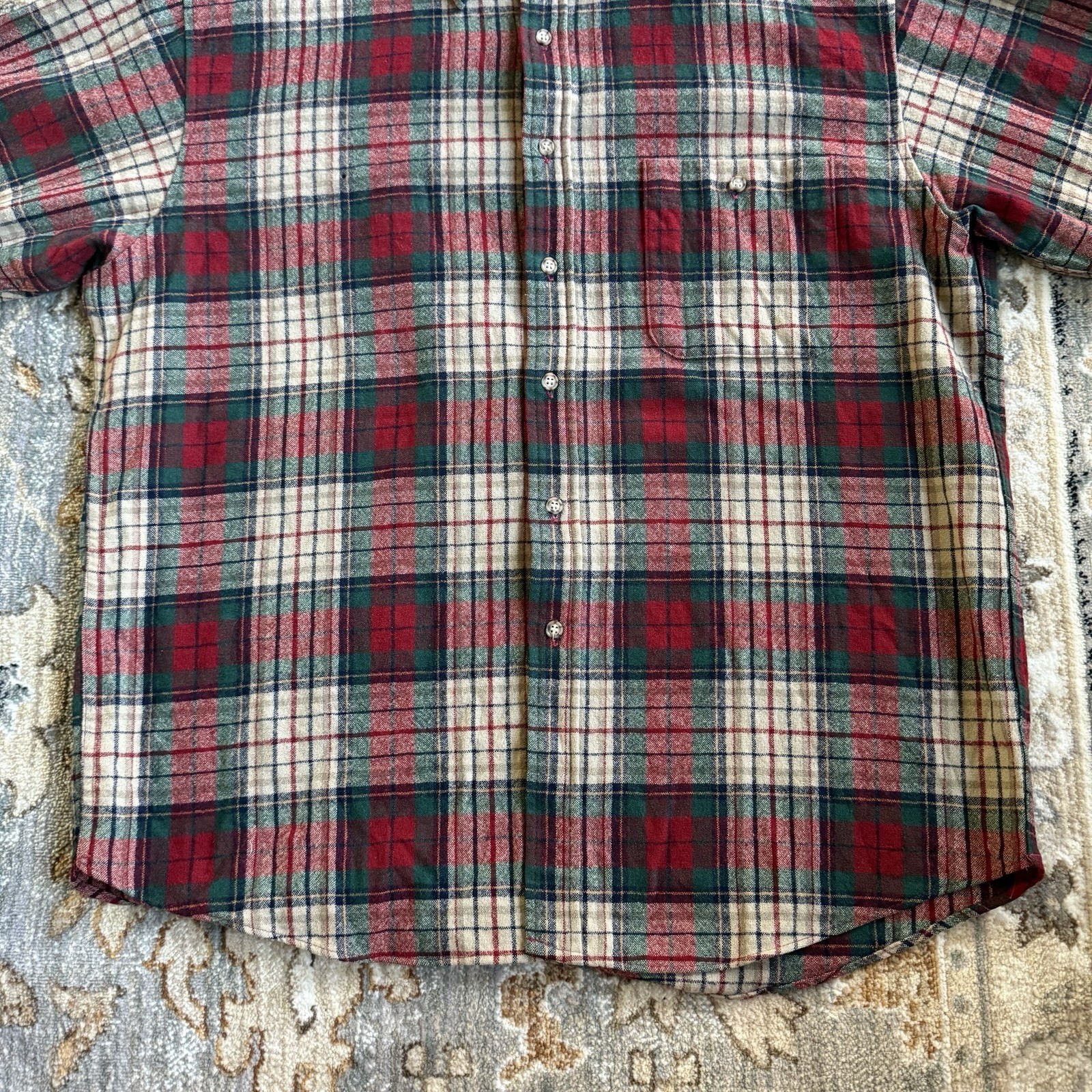 Vintage 90’s Pendleton Button Wool Long Sleeve Pl… - image 9