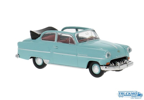 Brekina Opel Olympia 53 Cabrio Limousine TüRkis 20249-image
