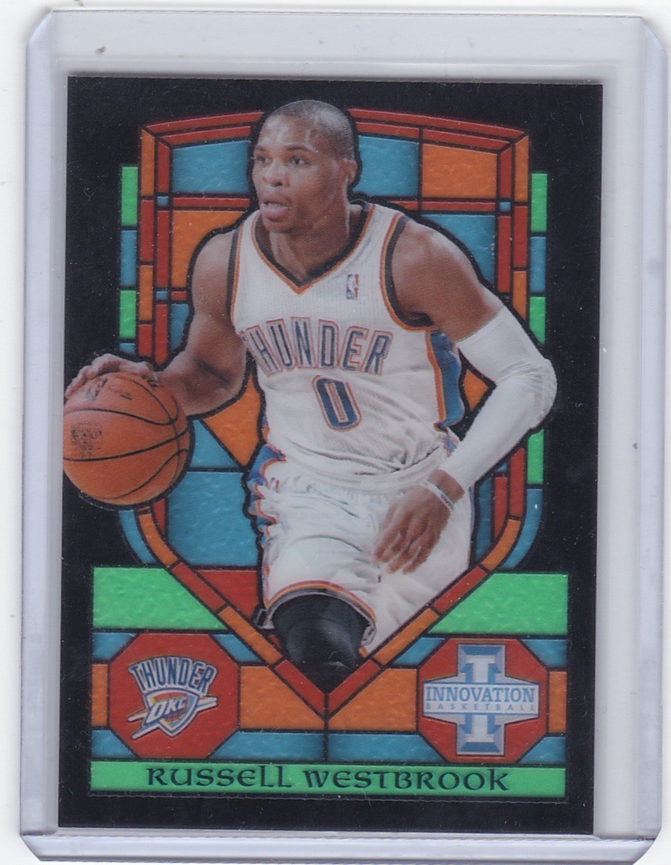 2013-14 Panini Innovation Russell Westbrook Stained Glass #14 Case Hit SSP