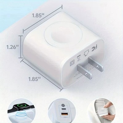 Unique cordless charger for Apple Watch equipped with a 2.5W magnetic wireless
