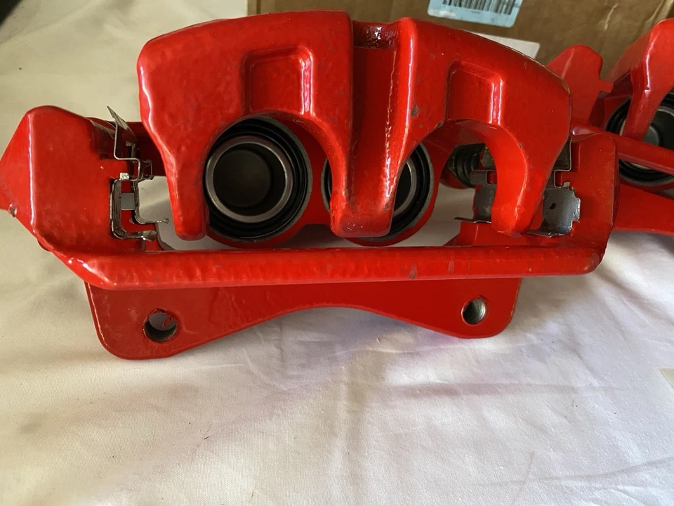 Power Stop S4844 Red Front Brake Caliper Set for 2002-2007 Jeep Liberty - Image 3 of 4