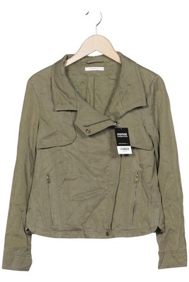 Esprit Jacke Damen Anorak Jacket Kurzmantel Gr. EU 34 Baumwolle Grün #59q8279