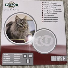 PetSafe Microchip Cat Door Installation Adaptor PAC54-16246  Glass, Metal, Wall
