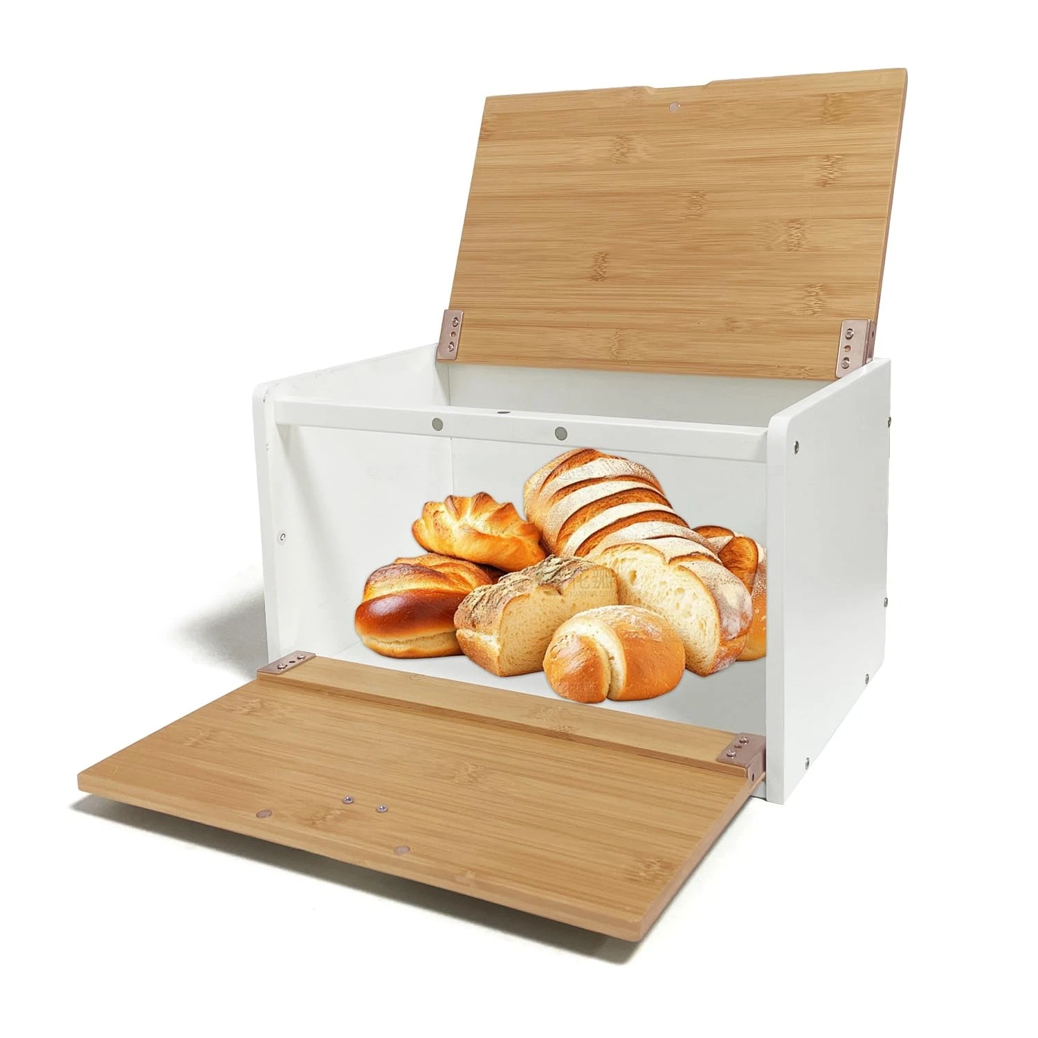 Bread Box - Bamboo Bread Box for Kitchen Countertop, Large Capacity Kitchen C...
Opens in a new wind