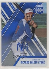 2017 Elite Extra Edition Aspirations Blue 43/50 Ricardo Balogh Aybar Auto 0q3