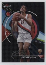 2023 Topps Finest Common Black Geometric Refractor 23/25 Rayan Rupert #85 1b30