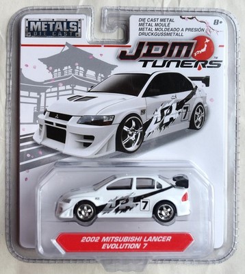 JDM Tuners 2002 Mitsubishi Lancer Evolution 7 2017 Jada