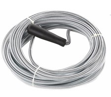 Long Drain Unblocker Cleaner Waste Pipe Kitchen Plunger Sink Snake Toilet 5m UK