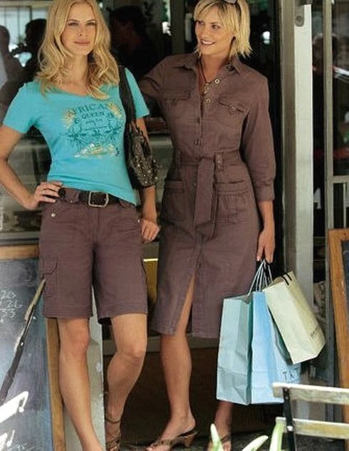 NEU: SCHWARZ ! ATTRAKTIVES SAFARI CARGO BLUSENKLEID STRETCH 50 CHEER 63€ *472213 - Bild 2 von 2