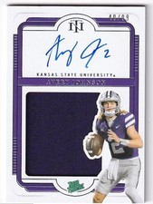2025 National Treasures Collegiate AVERY JOHNSON Rookie Patch Auto 40/99 - KSU