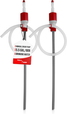 2 Pumps | Food Grade BPA Free Emergency Disaster 55-Gallon Drum Pump, Manual Hea