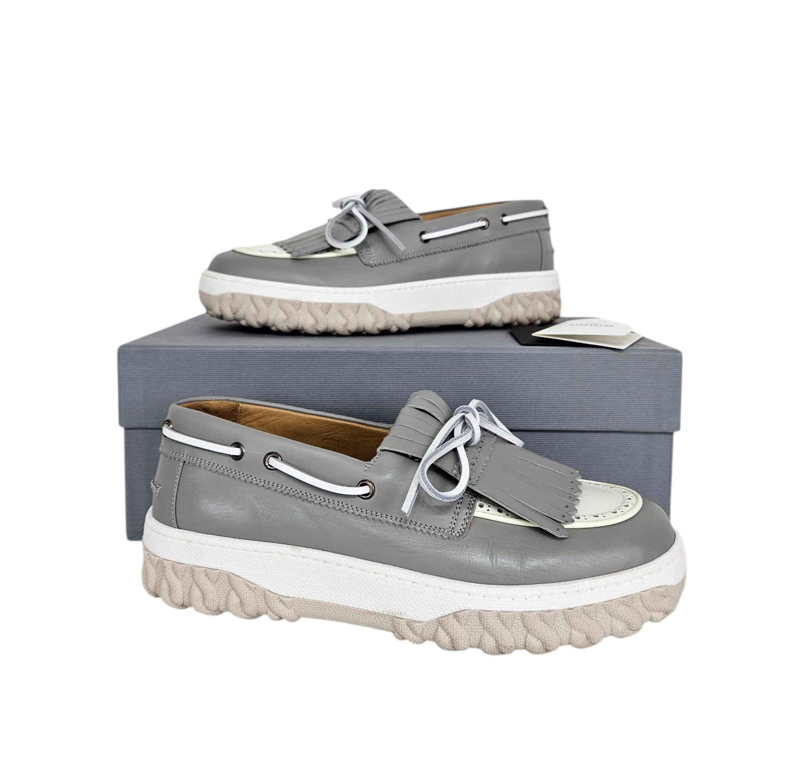 SAOLA Mocassini uomo Thom Browne suola cavo barca 8 5 142313698