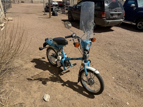 1979 Honda Express Vintage Moped 49cc No Titttle Project With Wind Screen
