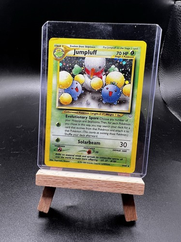 2001 POKEMON Jumpluff Neo Revelation 9/64 Holo SWIRL