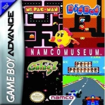 GameBoy Advance - Namco Museum - Galaga, Dig Dug, Ms. Pac-Man usw. Modul wieNEU
