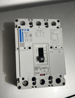 #ad NEW EATON PDG2 PDG23G0060TFFL 3 Pole 60 Amp 600V Circuit Breaker NTO $350.00