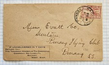 Enveloppe Siam Pour PENANG - PAQUEBOT - 1935