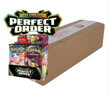 POKEMON PERFECT ORDER BOOSTER BOX CASE - FACTORY SEALED