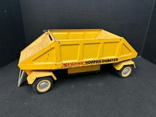 VINTAGE 1960's NYLINT HOPPER DUMPER BOTTOM DUMP
