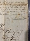 1774-75 PA Letter Northampton Wayne County Equinunk Creek Royal Arms Watermark — photo 7