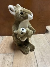 Plush Kangaroo And Joey Plush Toy