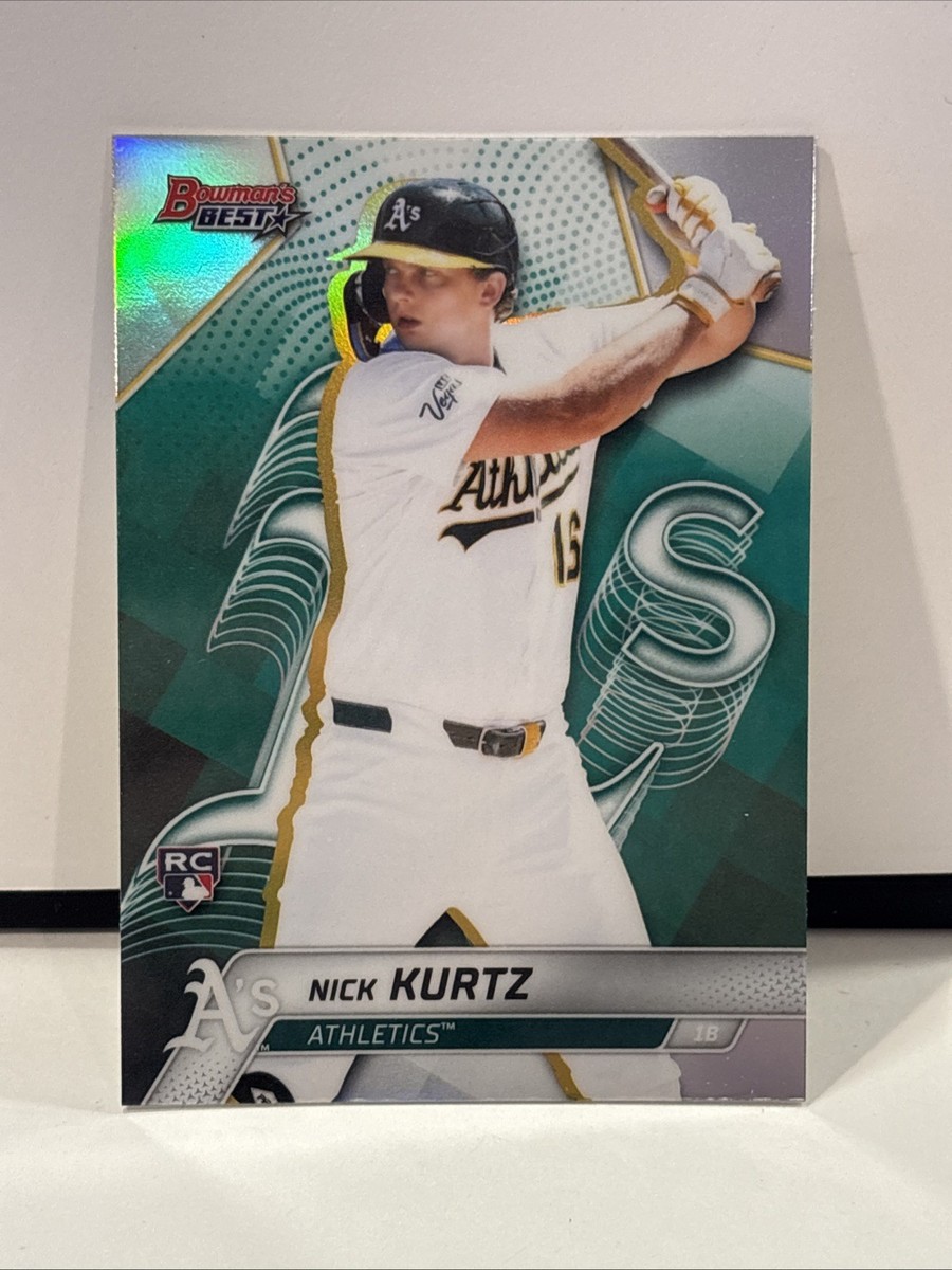 2025 Bowman's Best #42 - Nick Kurtz - Rookie Card - Refractor