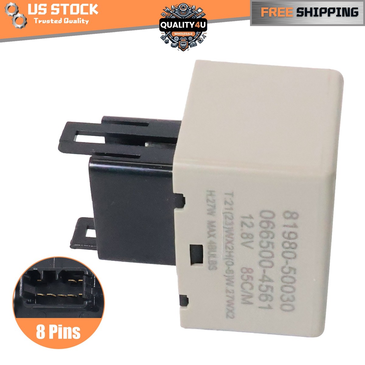 8Pin LED Flasher Relay Fix Signal Light For Lexus Toyota Subaru