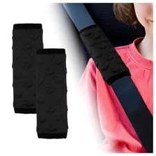 2PCS Car Seat Belt Cover Pad for Kids,Soft Car Seatbelt Covers with Heart Pat...