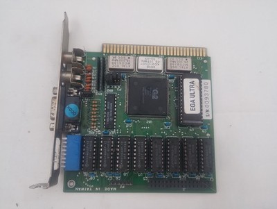 klassiker vintage computer G2  EGA Ultra GPU 8-bit ISA video card Grafikkarte