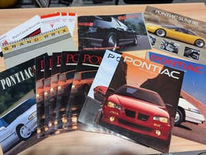 Pontiac Original Literature Collection