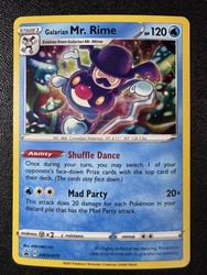 Galarian Mr. Rime SWSH079 Sword & Shield Black Star Promo Holo