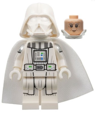 LEGO Star Wars White Jedi Vader from 75389 Dark Falcon sw1363 | eBay