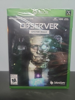 Observer: System Redux (Xbox 1 One and Series X, Physical) BRAND NEW & SEALED!!!