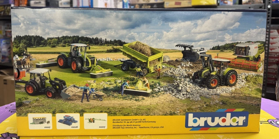 BRUDER 03015 - scala 1:16 - TRATTORE CLAAS XERION 5000 - NUOVO - SIGILLATO - Immagine 3 di 4