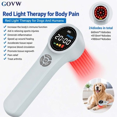 Red Light Cold Laser Therapy Device 1760mW Class IV for Arthritis Muscle Relief