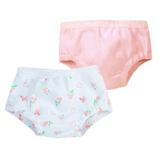 Sophia’s Underwear Set for 18'' Dolls, White/Pink