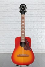 Epiphone Hummingbird Studio Tenor Ukulele - Faded Cherry - Loose Ouput Jack