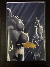 Do You Pooh BatPooh Fan Expo Chicago Virgin Signed By Marat Mychaels comic cover